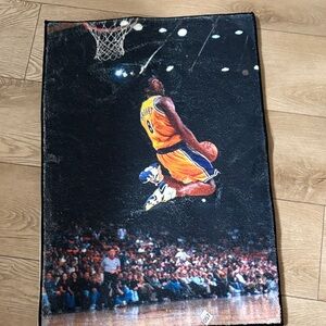 Los Angeles Lakers Rug featuring Kobe Bryant